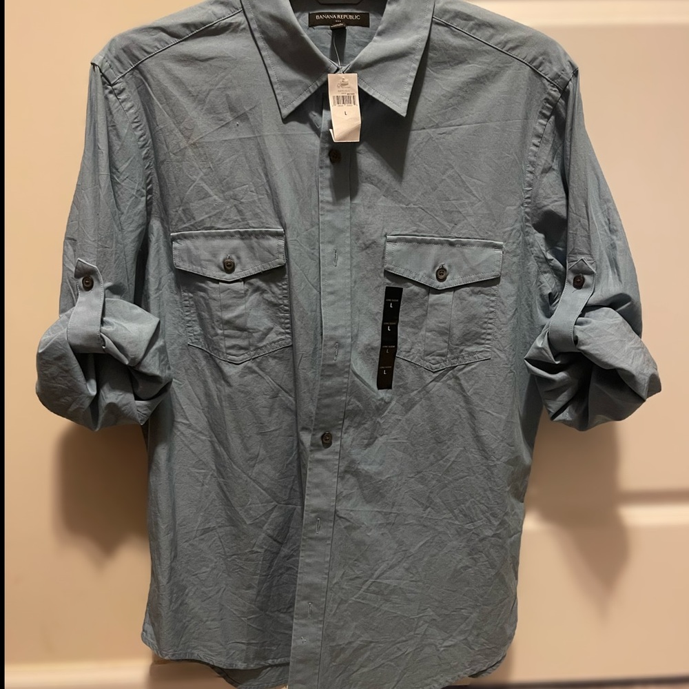 Banana Republic Mens LS Shirt (NWT)